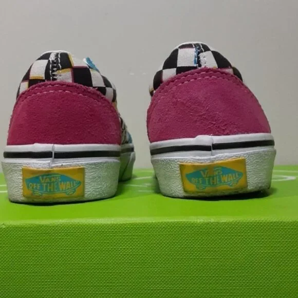 Vans Old Skool Crazy Check Rare Journeys Exclusive Kids 6.5 - Picture 5 of 7